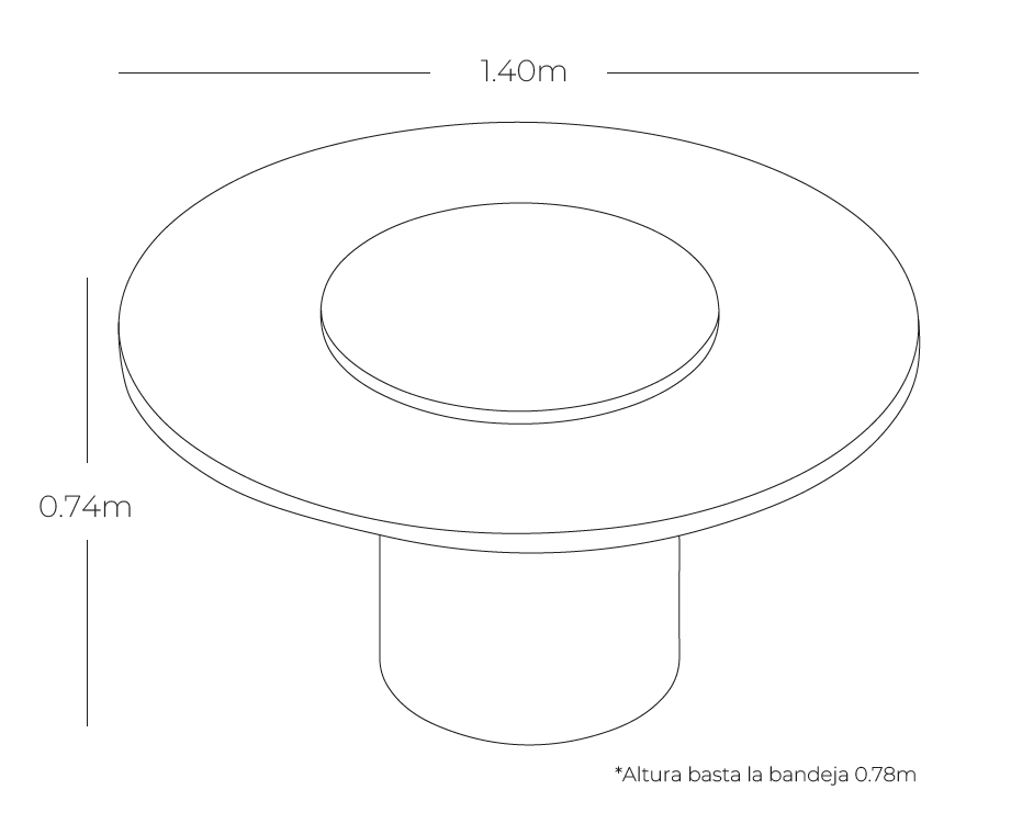 Mesa de Comedor SWAN