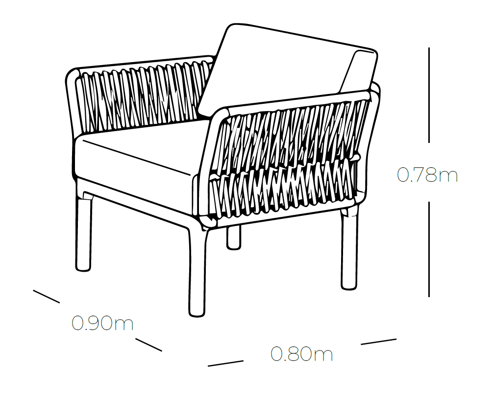 RECLINING AIR Balcony Set