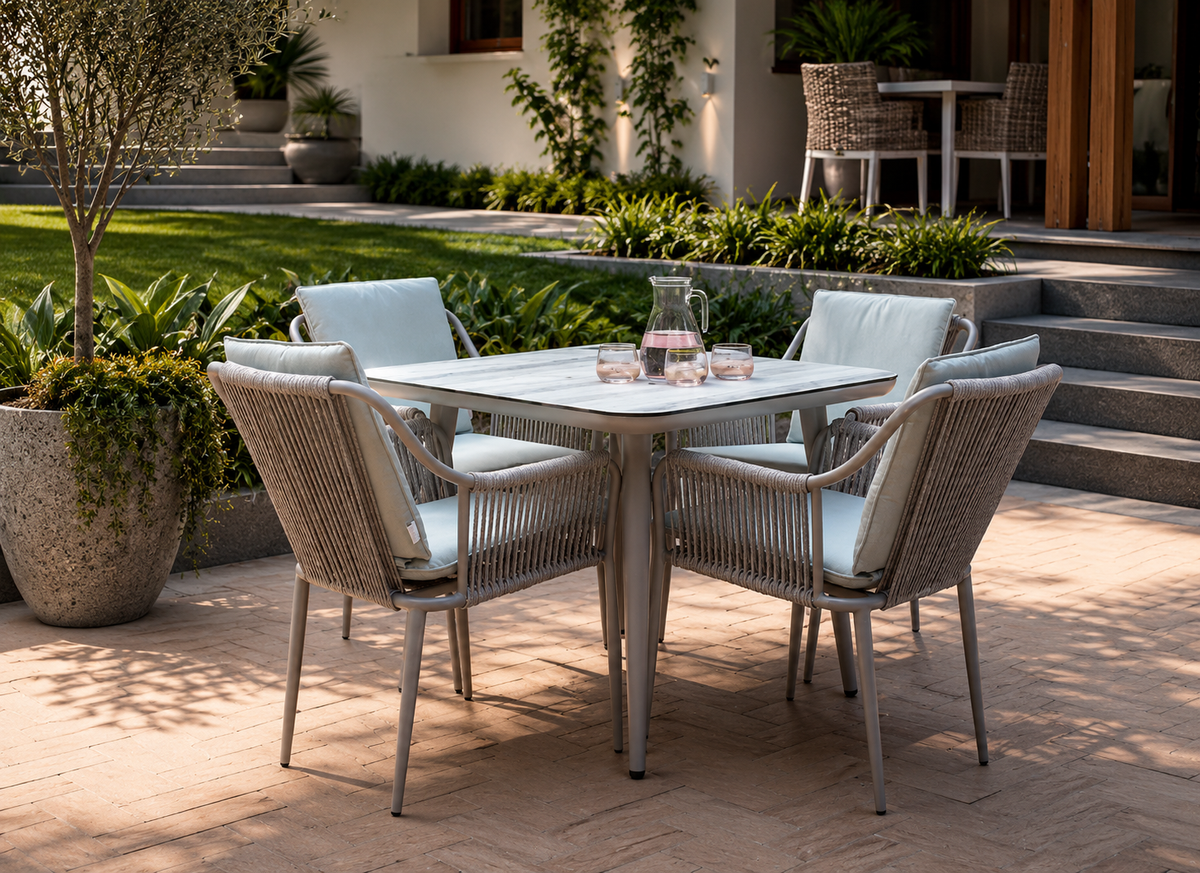 Comedor AMALFI para zona de piscina y mobiliario exterior