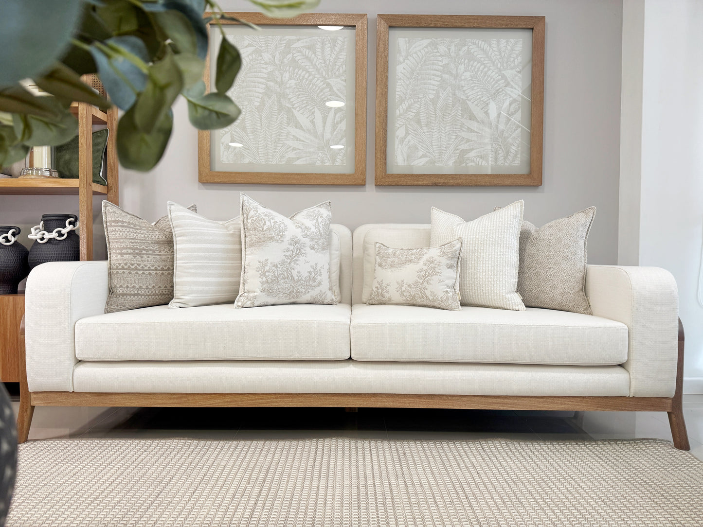 Cuadro Decorativo con Marco en Madera Maciza