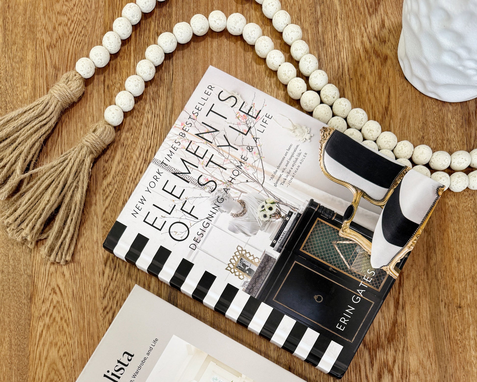 Libro decorativo original de pasta dura, accesorio minimalista para mesa de centro y estantería