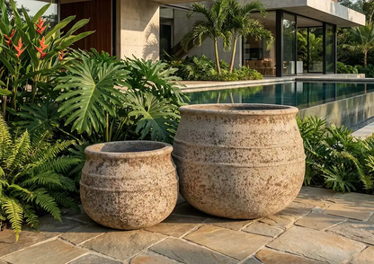 JAURE Flower Pots - Set of 2 