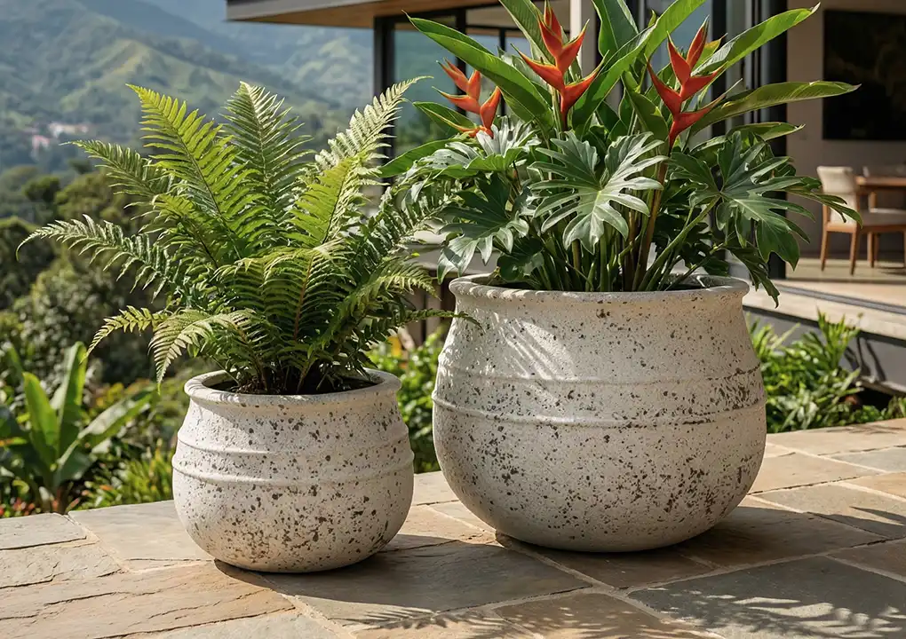 JAURE Flower Pots - Set of 2 