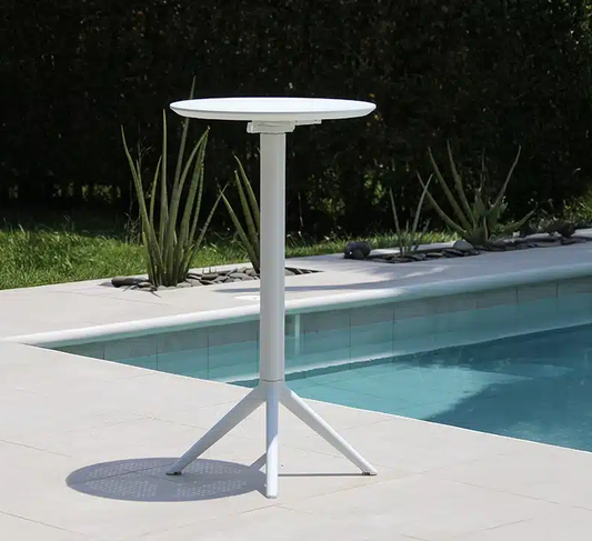 Mesa bar SOLE en madera con diseño moderno para cocina o comedor