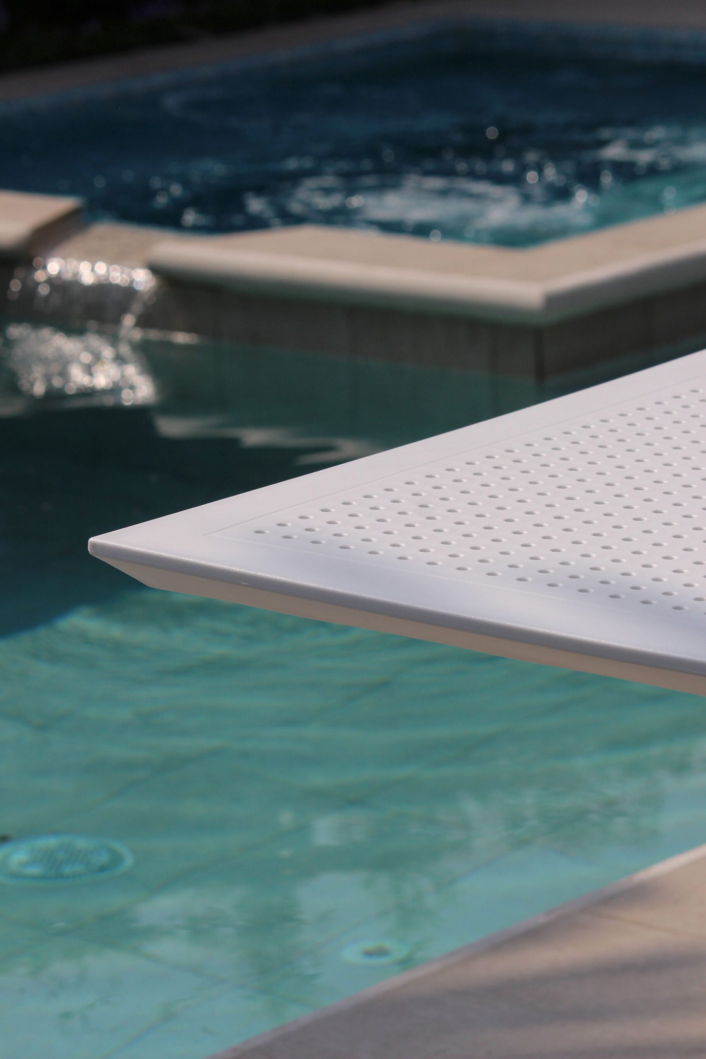 Mesa de comedor LUNA, mesa cuadrada de resina con protección UV para terraza
