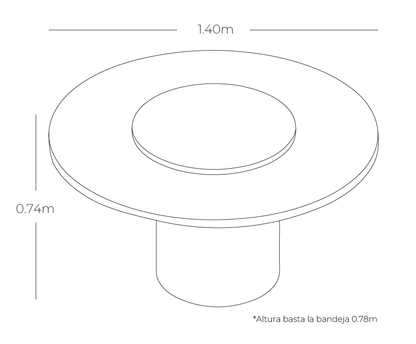 Mesa de Comedor SWAN