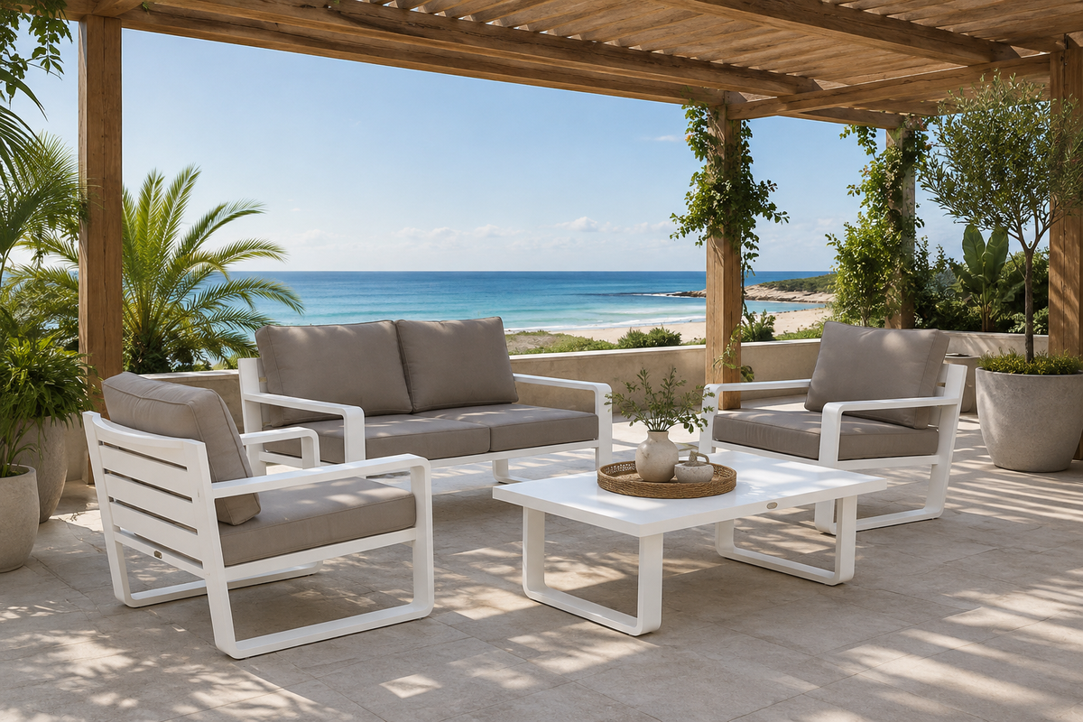 Sala PORTO para terraza y exterior cubierto - Kasanova Decoración