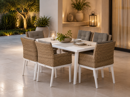 Comedor MARATUA para terraza y exterior cubierto - Kasanova Decoración