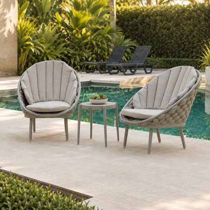 Set de Balcón SORI para terraza y espacios exteriores protegidos