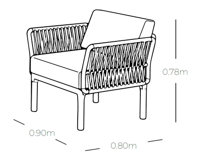 RECLINING AIR Balcony Set